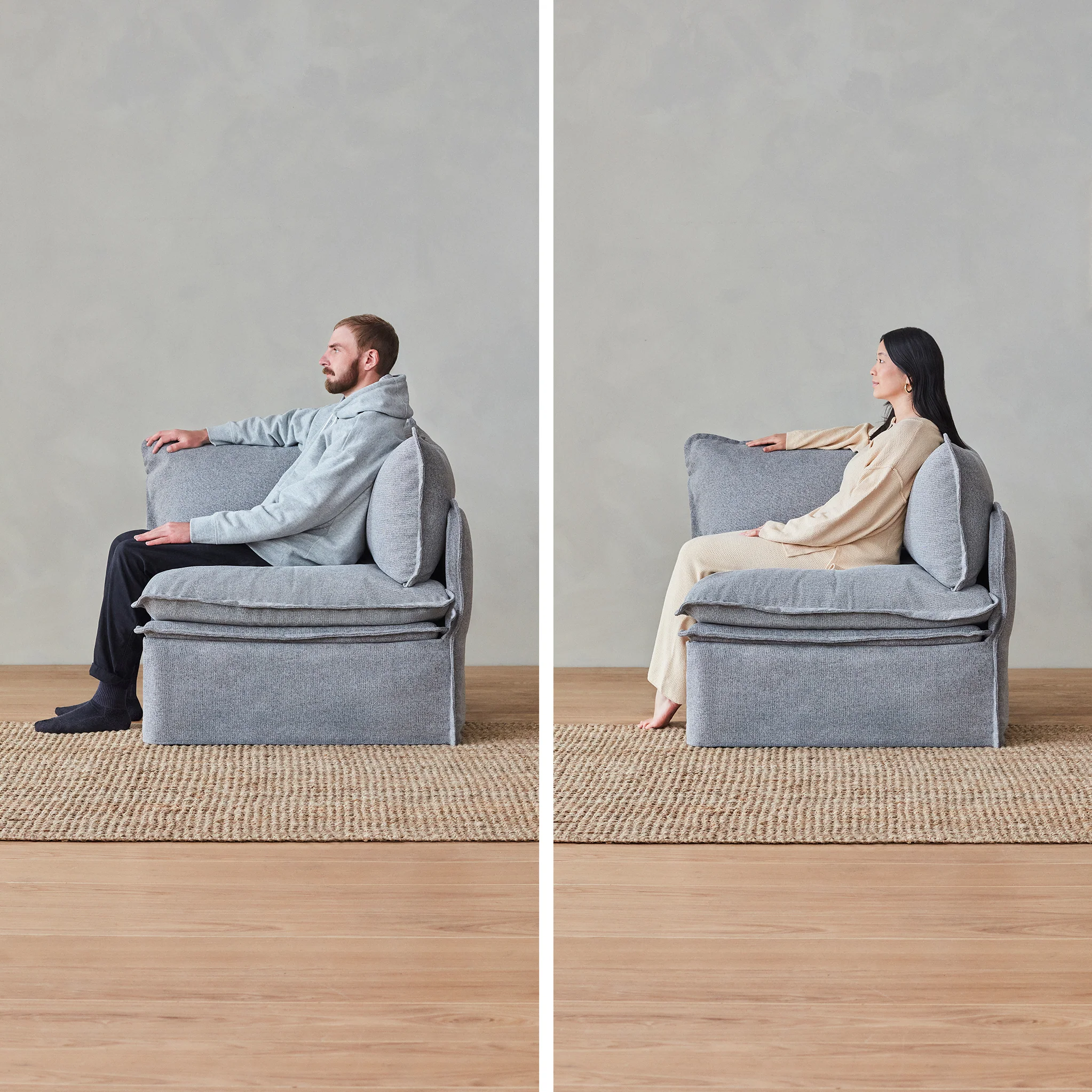 Elevate Comfort Layer for 7-Seater U-Sectional + Ottoman in Sumi - Image 5