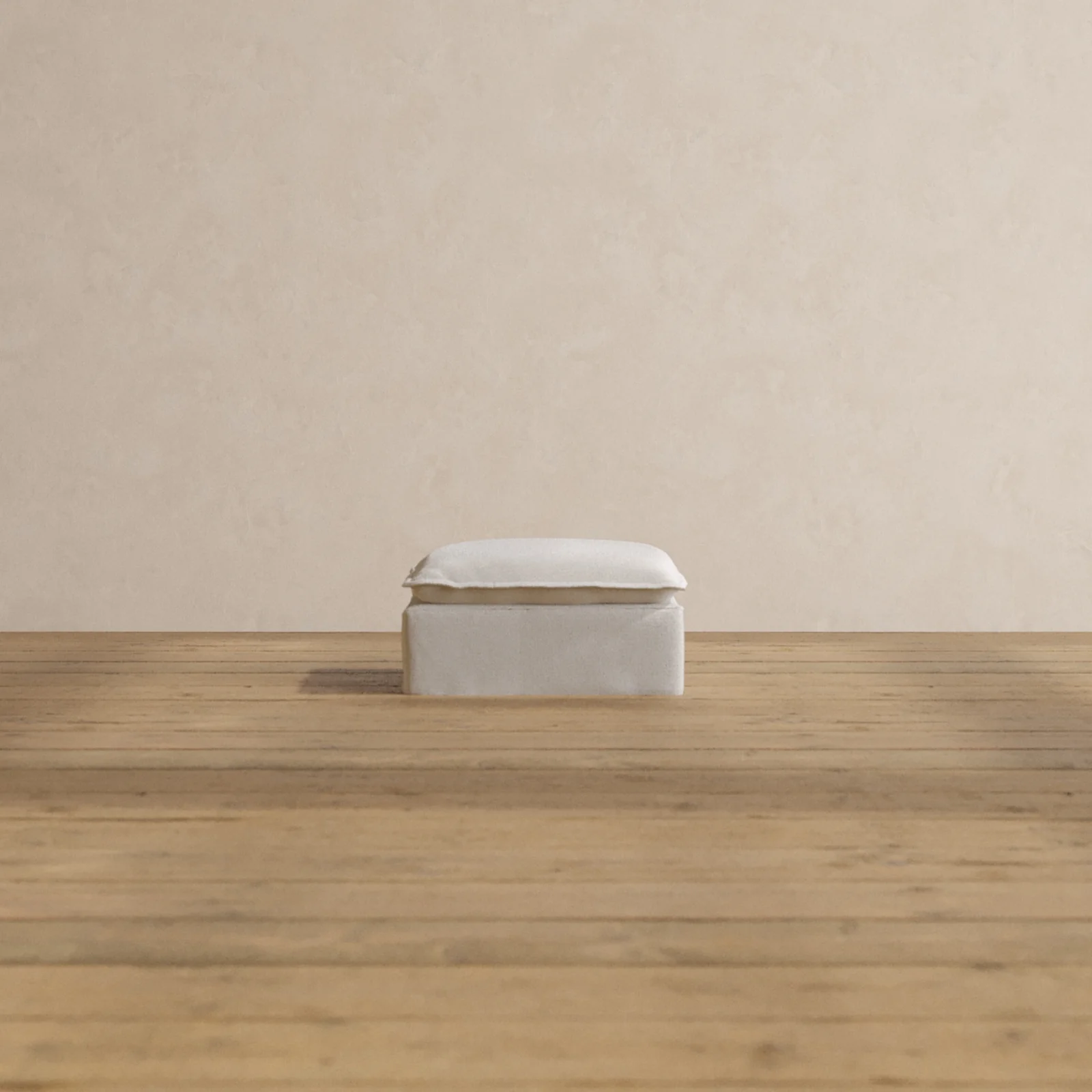 Modular Washable Ottoman in Powder | Memorix+ Seat