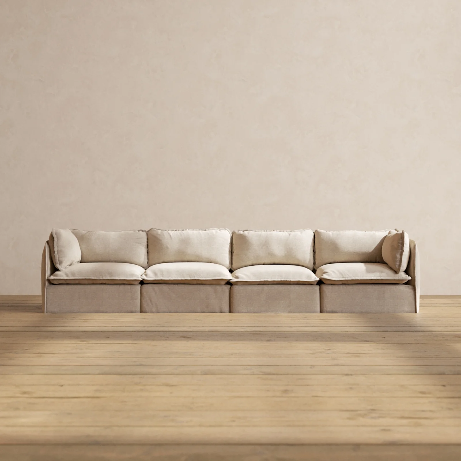 Slipcover Only - Modular Washable 4-Seater in Oat