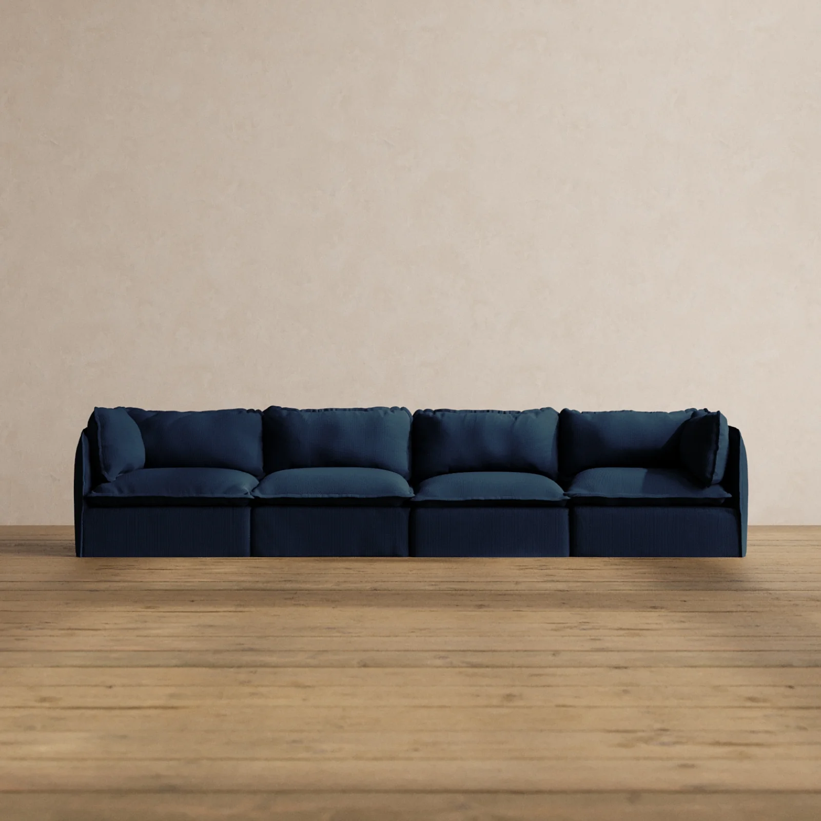 Slipcover Only - Modular Washable 4-Seater in Sumi