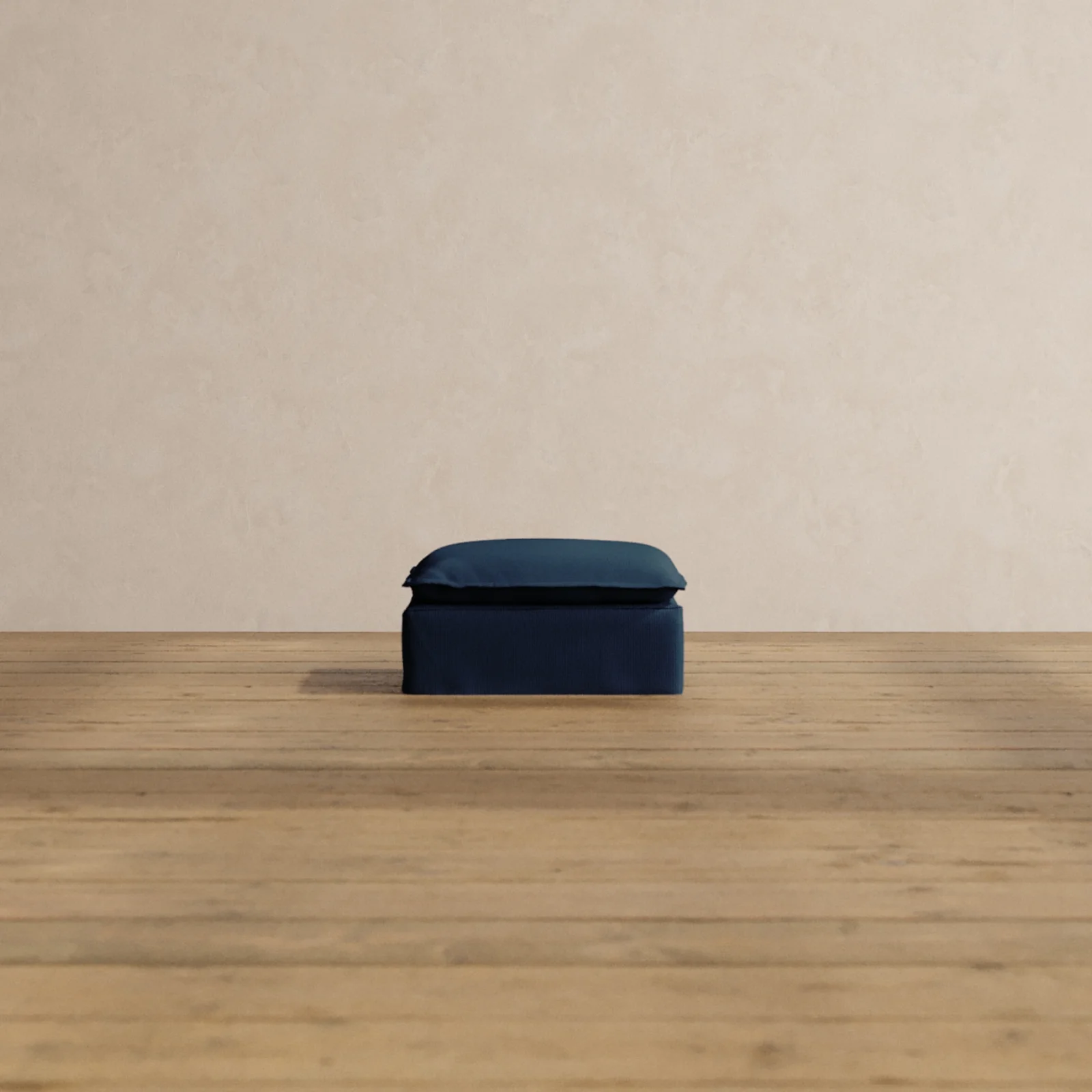 Slipcover Only - Modular Washable Ottoman in Sumi