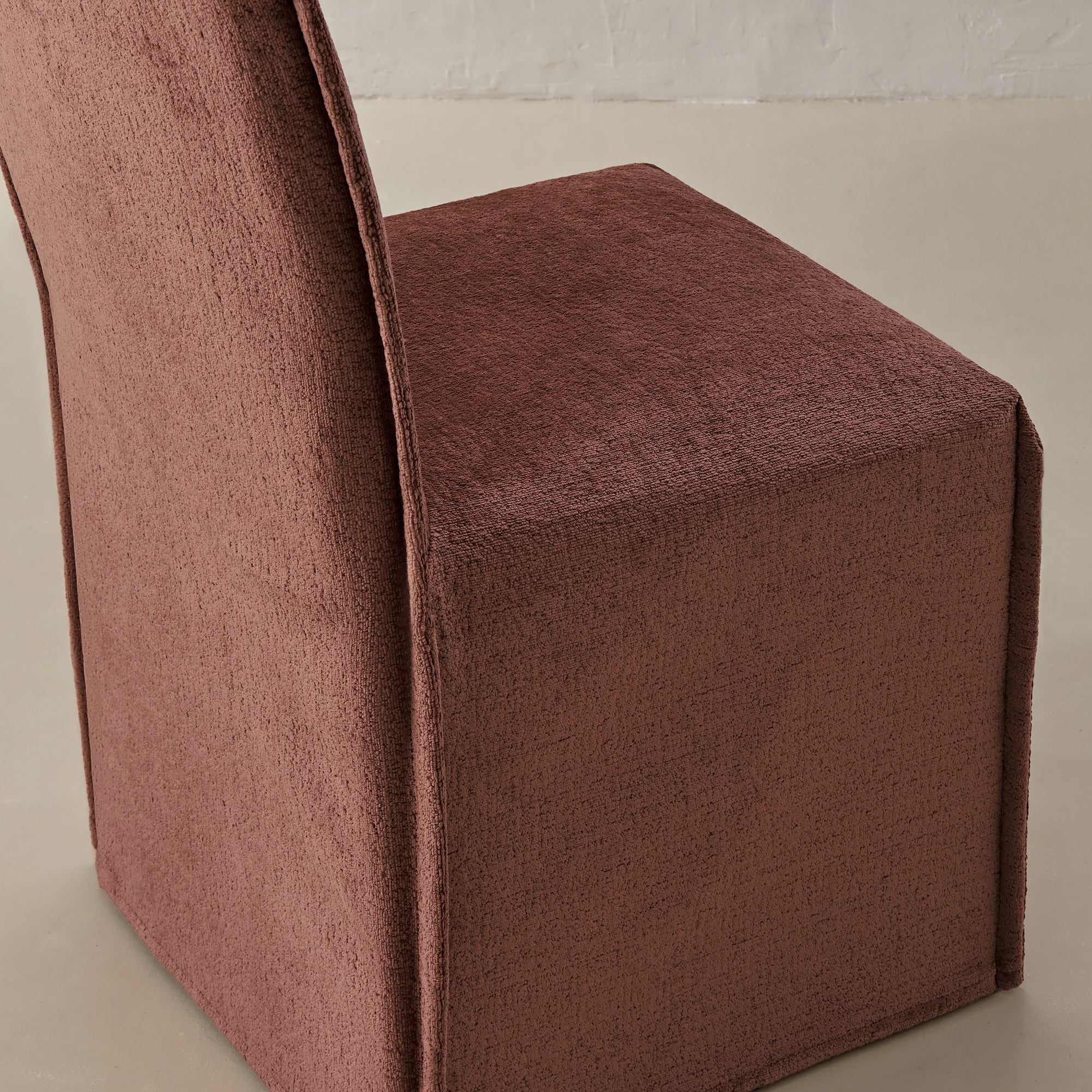 Slipcover Only - Washable Upholstered Dining Chair | 19” Back Height in Chestnut - Image 5