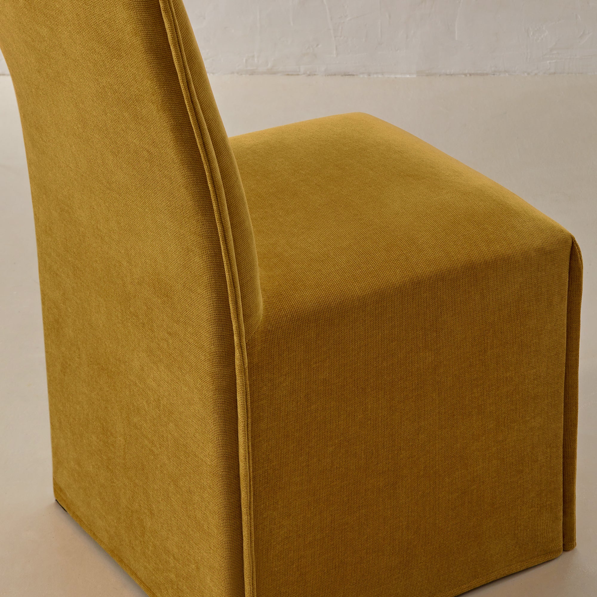 Washable Upholstered Dining Chair | 15" Back Height in Kiiro (Set of 2) - Image 7