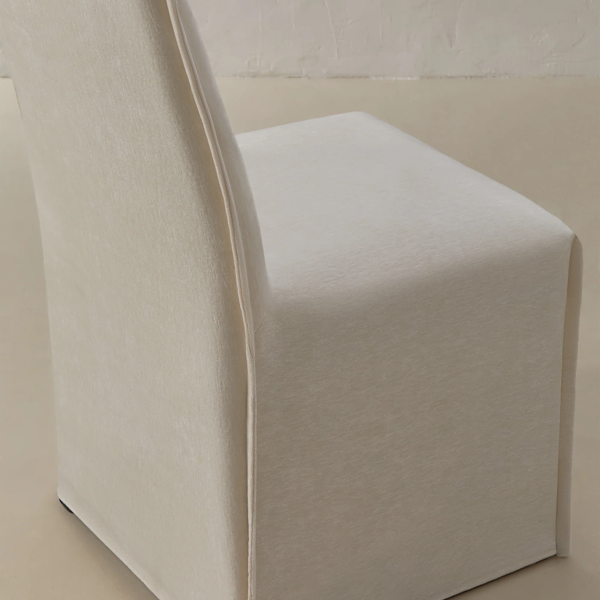 Washable Upholstered Dining Chair | 19β Back Height in Coco - Image 7